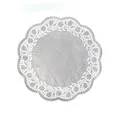Deko-Tortenspitze (PAP) rund weiß durchmesser 28cm [100 St.]