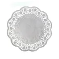 Deko-Tortenspitze (PAP) rund weiß durchmesser 32cm [6 St.]
