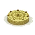 Weiteres Produktbild Deko-Tortenspitze (PAP) rund weiß durchmesser 32cm [6 St.]