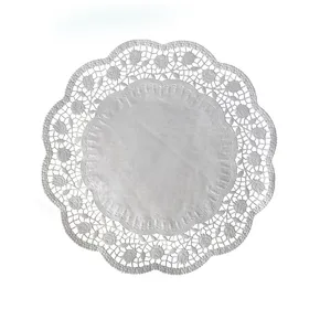Deko-Tortenspitze (PAP) rund weiß durchmesser 36cm [6 St.]