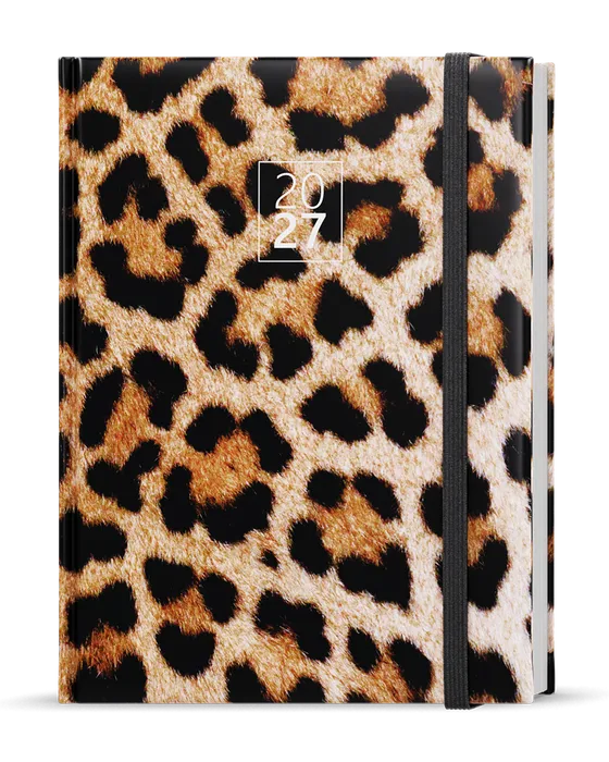 Hauptbild des Produkts Denní diář - Adam - Lamino - B6 - Leopard