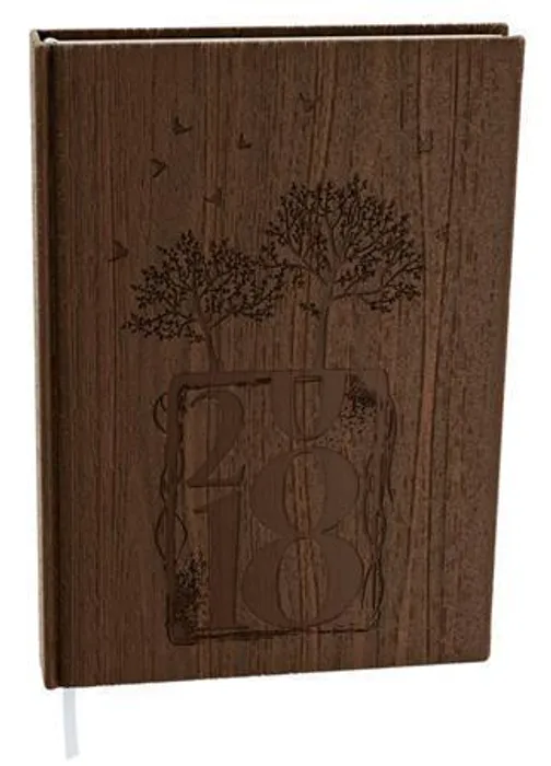 Hauptbild des Produkts Denní diář "Ctirad s výsekem", wood, A5, hnědá, Strom (CZ), BALOUŠEK