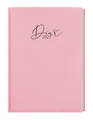 Täglicher Terminkalender - David - Pastell - A5 - rosa