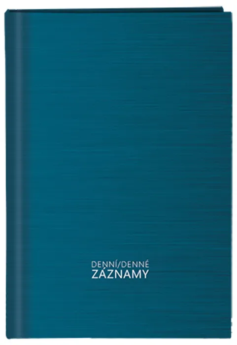 Hauptbild des Produkts Denní záznamy - A4 - lamino - Tyrkys
