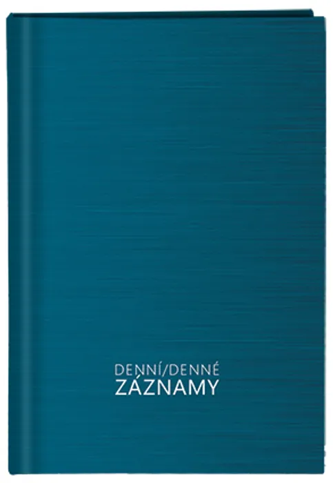 Hauptbild des Produkts Denní záznamy - A5 - Tyrkys