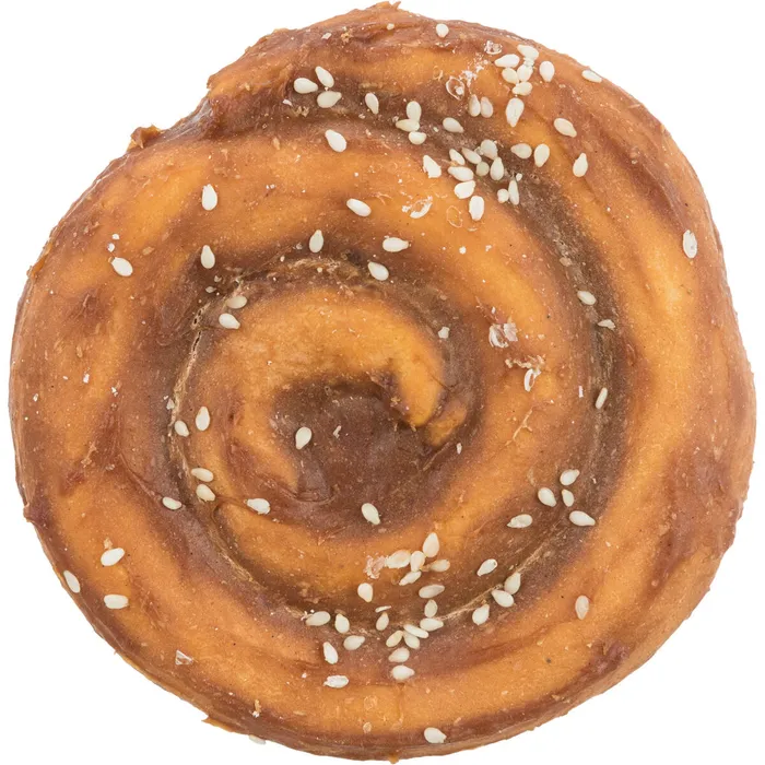 Hauptbild des Produkts Denta Fun Chewing Pie, žvýkací koláč z buvolí kůže, o 9 cm, 70 g