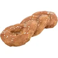Denta Fun Chicken Bread, zähes Büffelhautbrot mit Fleisch, 15 cm/75 g