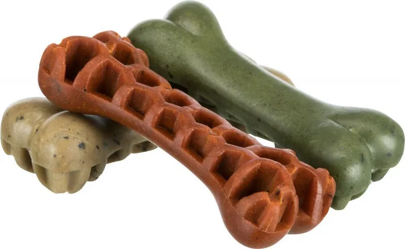 Hauptbild des Produkts Denta Fun Veggie Honey Comb Bone , kostička s mořskou řasou 12 cm, 58g