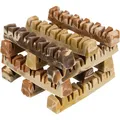 Weiteres Produktbild Denta Fun Veggie Kieferknochen, Knochen „Kiefer“, 12 cm, 35 g
