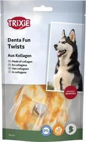 DentaFun Twists, Kollagen-Rollen mit Huhn, 2 Stück / 85 g