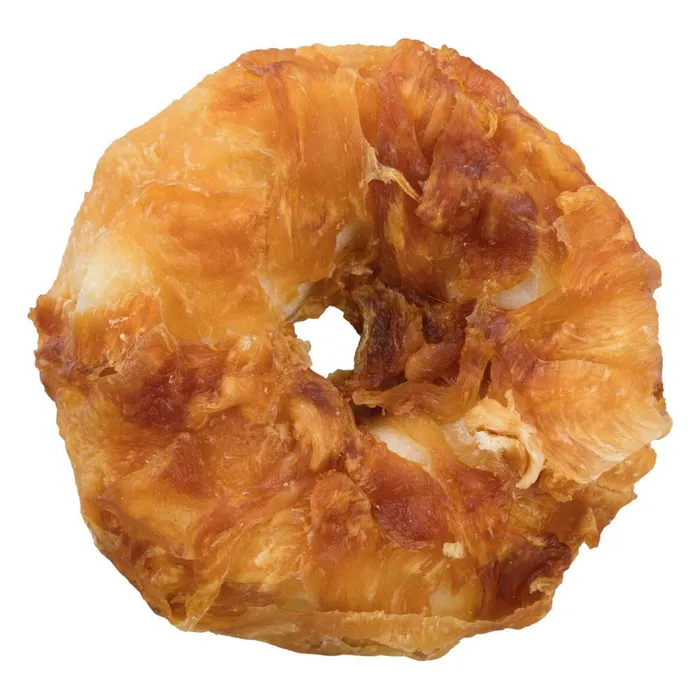 Hauptbild des Produkts DENTAfun žvýkací kroužky s kuřecím masem 6 cm, 2ks/110 g