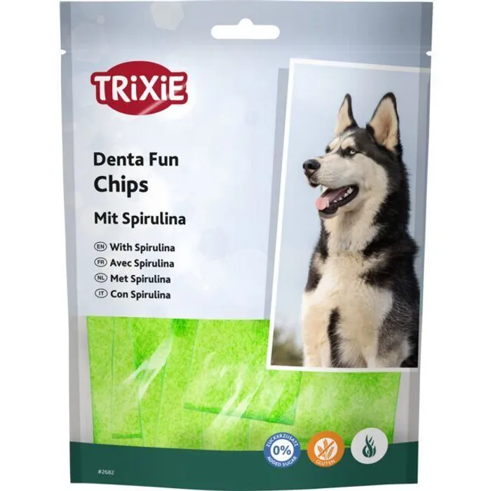 Hauptbild des Produkts DENTAfun žvýkací plátky + spirulina 100g