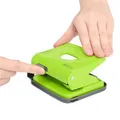 Locher 825, 2 Löcher, grün, 25 Blätter, Metall, RAPESCO