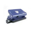 Locher, für 12 Blätter, Metall, RAPESCO 810, blau