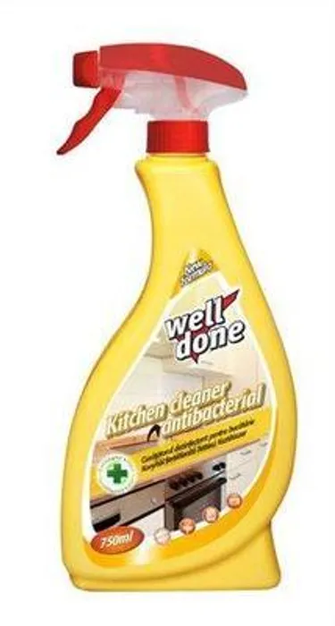 Hauptbild des Produkts Desinfekční a čistící sprej do kuchyně, 750 ml, WELL DONE