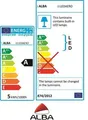 Tischlampe, LED, 6 W, „Ledaero“, schwarz