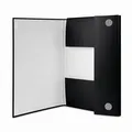 Weiteres Produktbild Platten, schwarz, Klettverschluss, 15 mm, PP/Karton, hart, DONAU