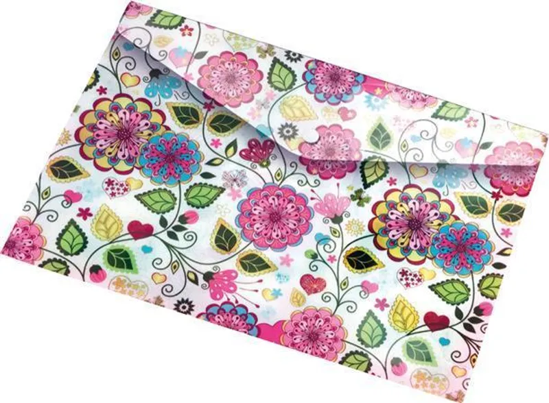 Hauptbild des Produkts Desky na dokumenty "Flowers", s drukem, A4, PP, PANTA PLAST