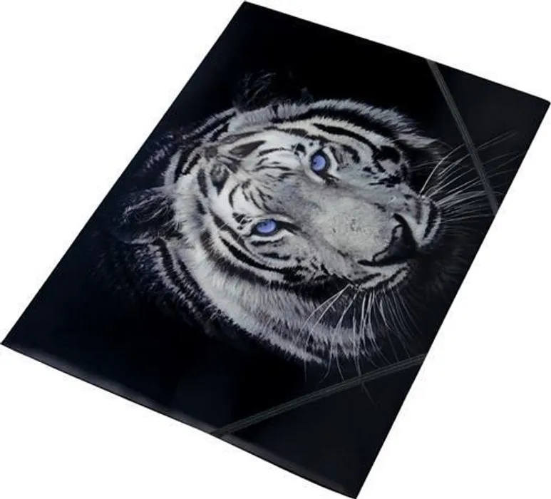 Hauptbild des Produkts Desky na dokumenty "Tiger", s gumičkou, 15 mm, A4, PP, PANTA PLAST