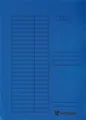 Tafeln mit Klappen, blau, Karton, A4, VICTORIA [5 Stück]