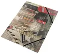 Platten mit Gummiband, 15 mm, PP, A4, „London“, PANTA PLAST