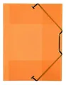 "Propyglass" Gummibandhalterungen, orange, 15 mm, PP, A4, VIQUEL