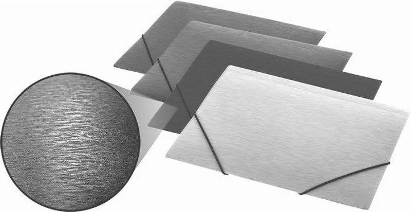 Hauptbild des Produkts Desky s gumičkou "Simple", 15 mm, PP, A5, PANTA PLAST, kovově černá