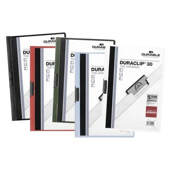 Hauptbild des Produkts Desky s rychlovazačem "DURACLIP® 30", s klipem, A4, DURABLE