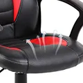 Stuhl Red Fighter C5, schwarz/rot, + Set 3in1 CM310 PROMO