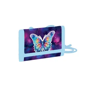Kinder-Textilgeldbörse Schmetterling