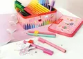 Kindermarker Faber-Castell 155534 Connector Ballerina, 33 Farben