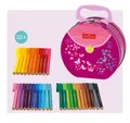 Kindermarker Faber-Castell 155537 Connector-Handtasche, 33 Farben