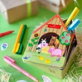Weiteres Produktbild Kindermarker Faber-Castell 155539 Connector Bauernhaus, 18 Farben