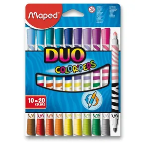 Kindermarker Maped Color´Peps Duo, 10 doppelseitige Marker = 20 Farben