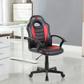 Kinder-Gaming-Stuhl Red Fighter C5, schwarz-rot, + Mikrofon Marvo MIC-02