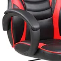 Kinderspielstuhl Red Fighter C6, schwarz-rot, + Mikrofon Marvo MIC-02, PROMO