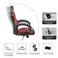 Kinderspielstuhl Red Fighter C6, schwarz-rot, + Mikrofon Marvo MIC-02, PROMO
