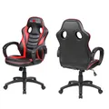 Stuhl Red Fighter C6, schwarz/rot