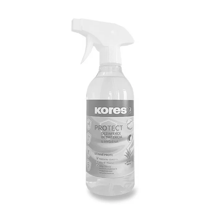 Hauptbild des Produkts Dezinfekční gel na povrchy Kores 500 ml, s rozprašovačem
