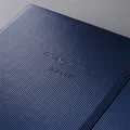 "Conceptum" Notizbuch 2016, A6, wöchentlich, Hartdeckel, SIGEL, dunkelblau metallic