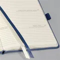 "Conceptum" Notizbuch 2016, A6, wöchentlich, Hartdeckel, SIGEL, dunkelblau metallic