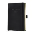 "Conceptum" Notizbuch 2017, schwarz, A5, wöchentlich, feste Einbände, SIGEL