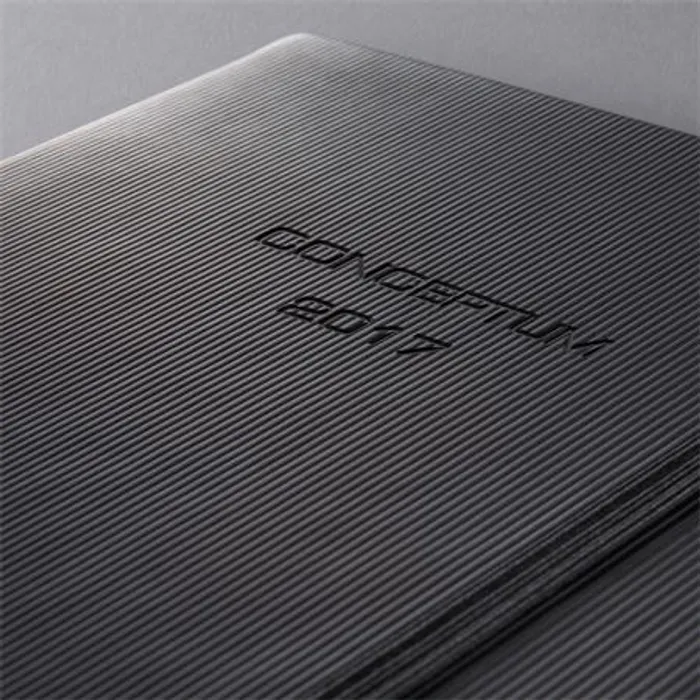 Hauptbild des Produkts Diář "Conceptum", černá, A5, denní, 2017, tvrdé desky, SIGEL
