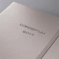"Conceptum" Metallic Brown Desert, A5, Weekly, 2017, Hardcover, SIGEL