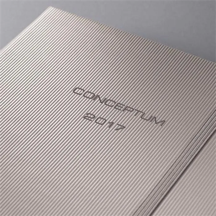 Hauptbild des Produkts Diář "Conceptum" metalická hnědá Desert, A5, týdenní, 2017, tvrdé desky, SIGEL