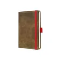 Notizbuch "Conceptum Vintage" 2016, A6, wöchentlich, Hardcover, SIGEL, braun