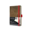 Notizbuch "Conceptum Vintage" 2016, A6, wöchentlich, Hardcover, SIGEL, braun
