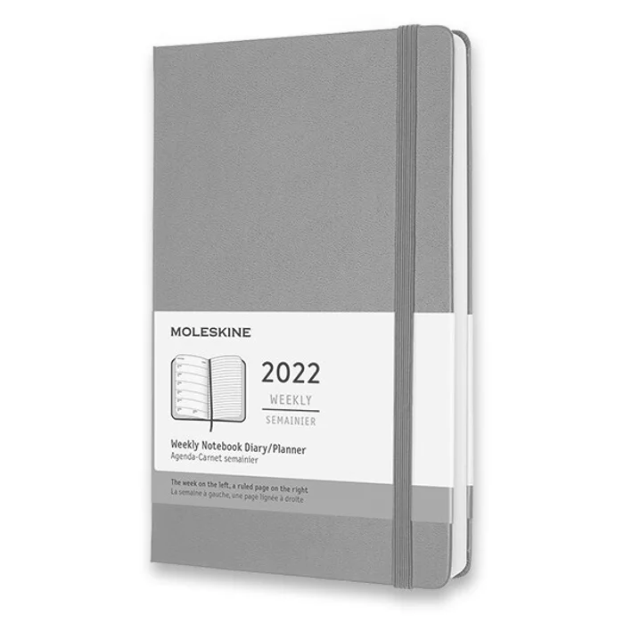 Hauptbild des Produkts Diář Moleskine 2022 tvrdé desky tm. růžový