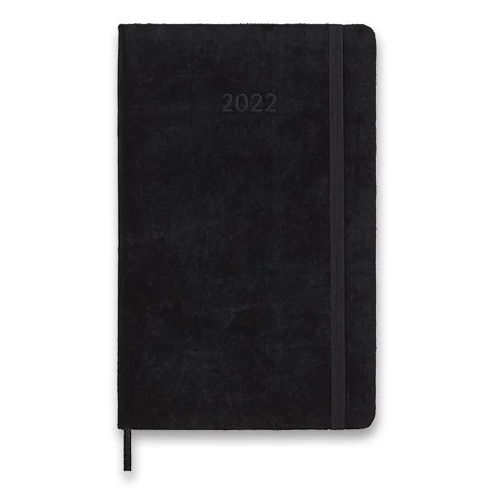 Hauptbild des Produkts Diář Moleskine 2022 Velvet tvrdé desky L, týdenní, černý