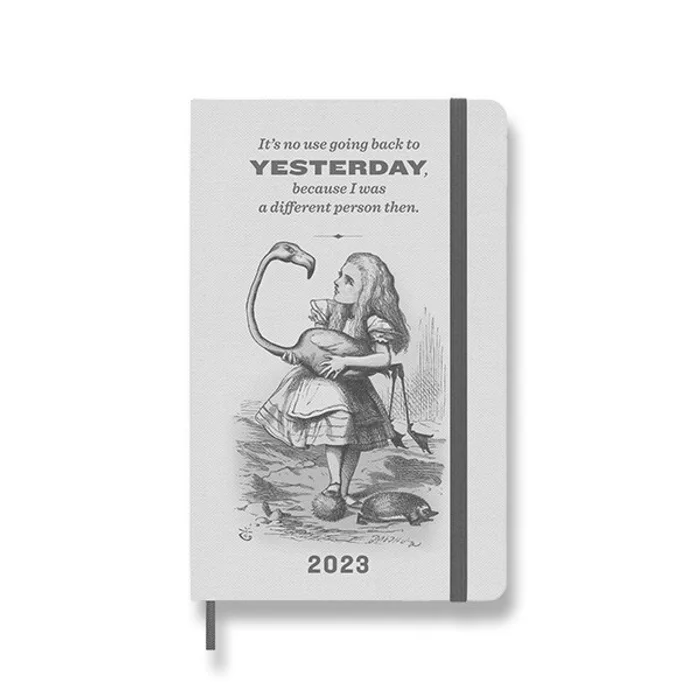 Hauptbild des Produkts Diář Moleskine 2023 Alice Alice, tvrdé desky L, týdenní
